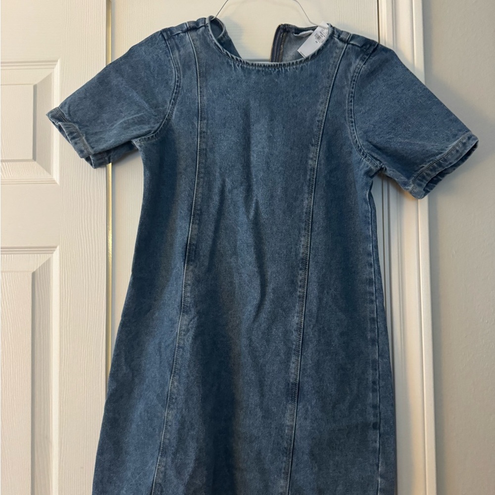 Old Navy Denim Blue Casual Dress